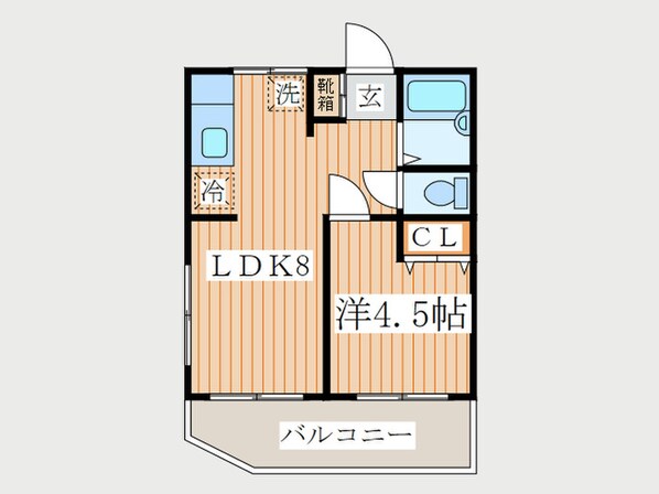 本町サニーマンションの物件間取画像